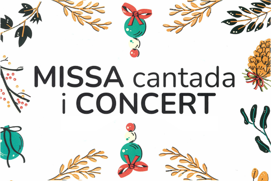 Missa cantada i Concert amb la Coral Camprodon