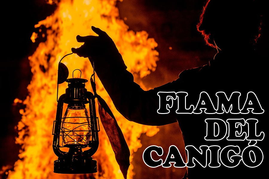 Arribada de la Flama del Canigó a Setcases