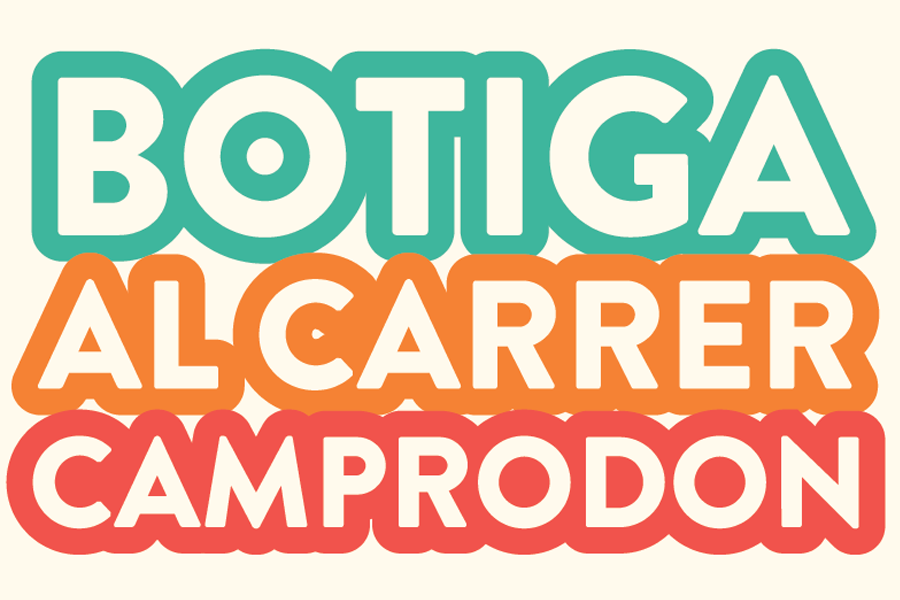 Botiga al carrer Camprodon