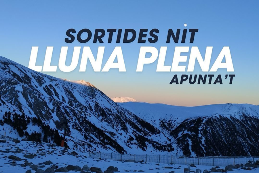 Sortides de nit amb lluna plena per Vallter 2000