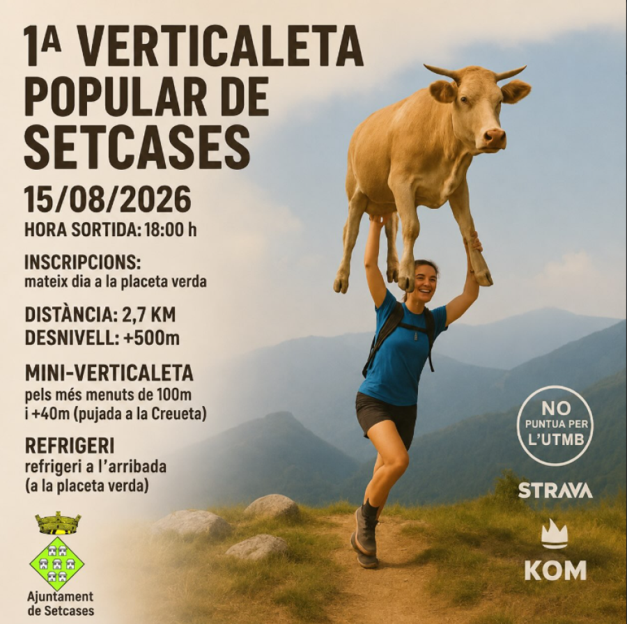 Cursa "La verticaleta" i "Mini-verticaleta"