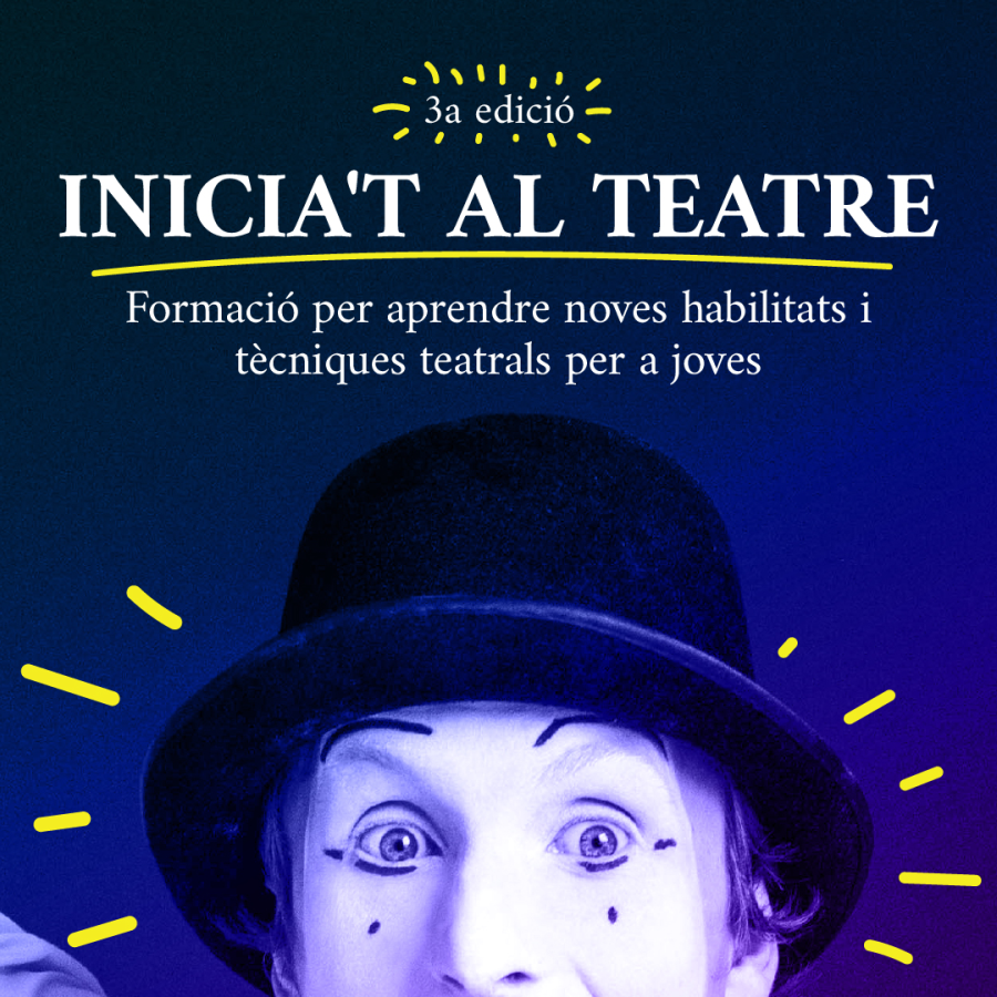 Inicia't al teatre: 3a edició