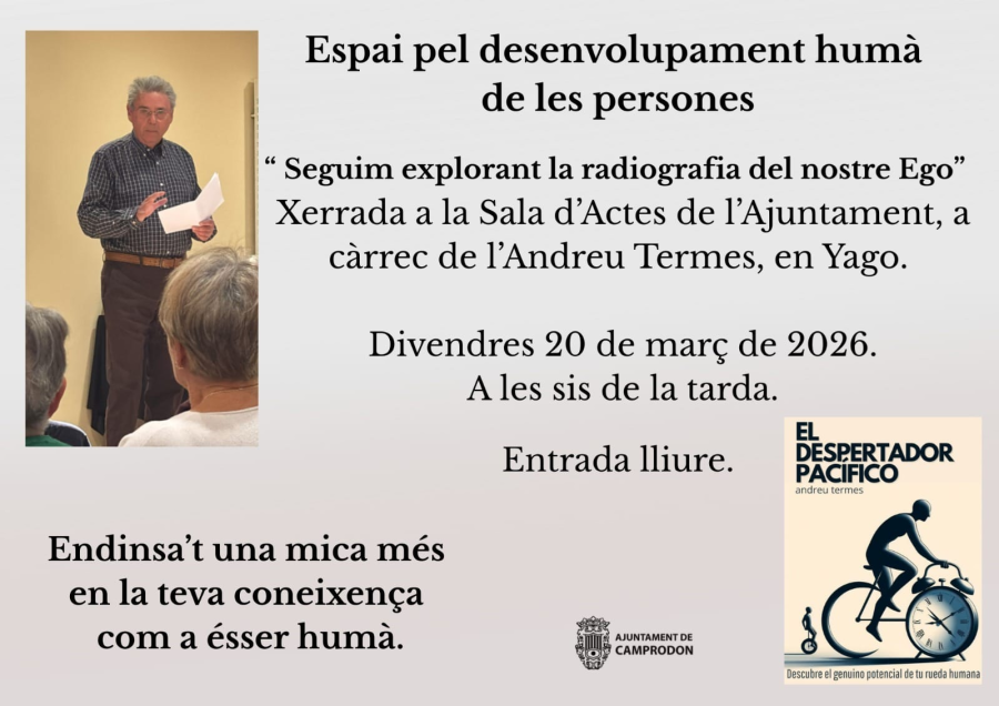 Xerrada: Coneixes el teu ego?