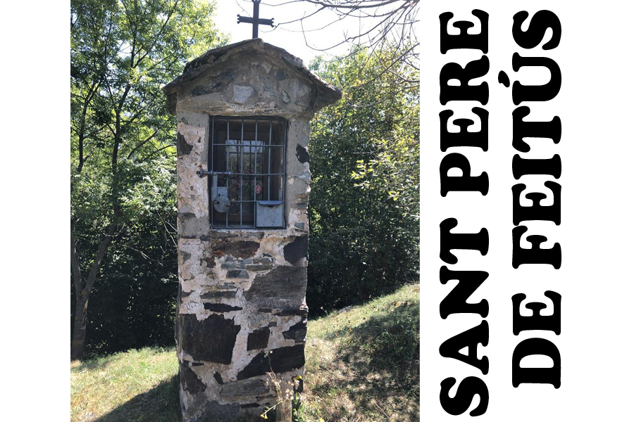 Sant Rosari, Benedicció del terme i Ofrena a l'Oratori de Sant Pere de Feitús