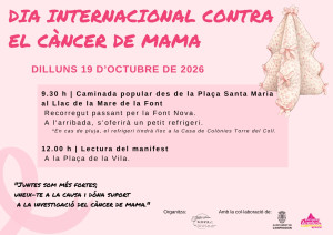 Camina contra el càncer de mama