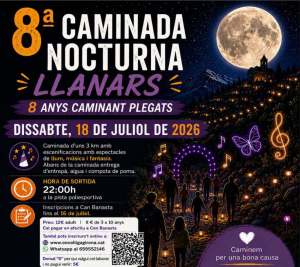 Caminada popular Nocturna per Llanars