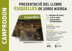 Presentació del llibre: "Esquelles" de Jordi Nierga