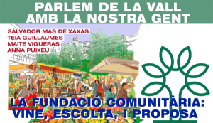 Xerrada FCVC: La fundació comunitària. Vine, escolta i proposa