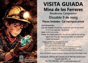 Visita guiada a la Mina de les Ferreres